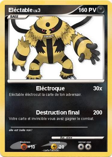 Pokemon Elèctable