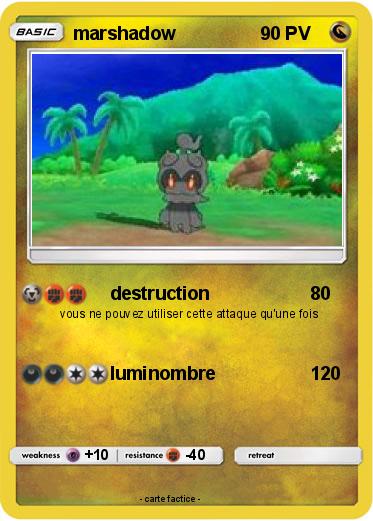 Pokemon marshadow