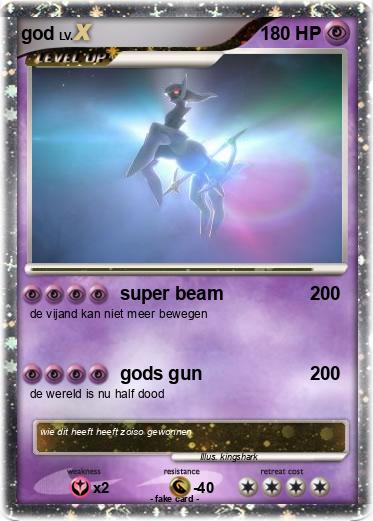 Pokemon god