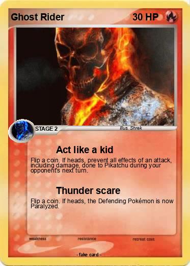 Pokemon Ghost Rider