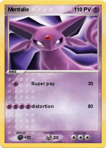 Pokemon Mentalie