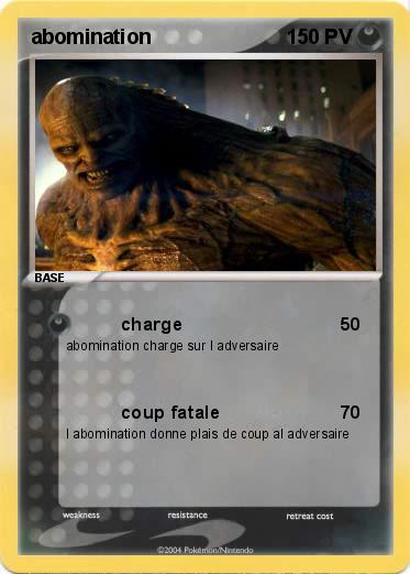 Pokemon abomination