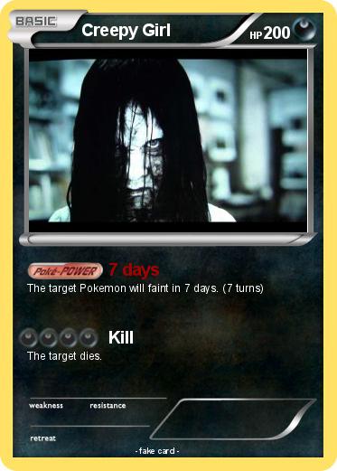 Pokemon Creepy Girl