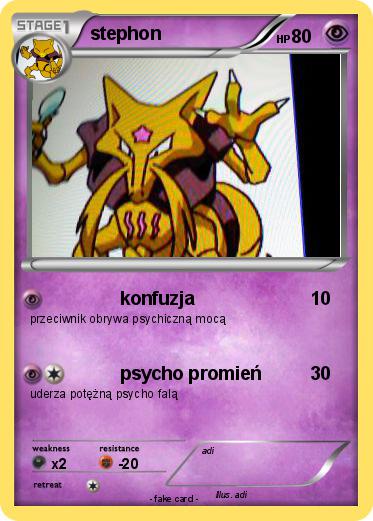 Pokemon stephon