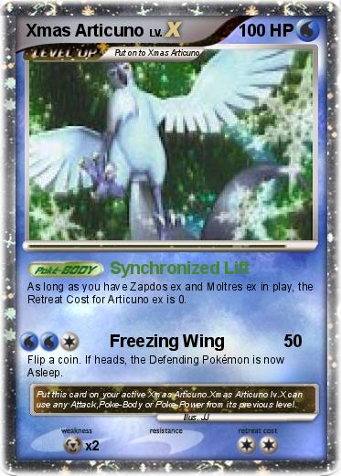 Pokemon Xmas Articuno