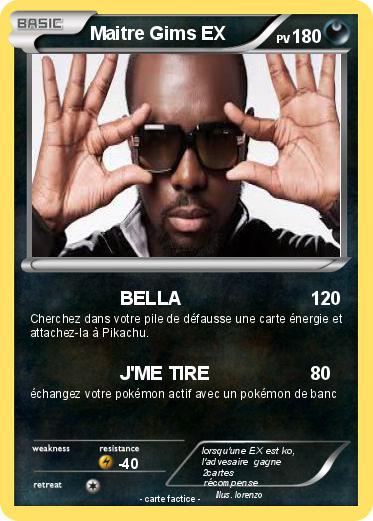 Pokemon Maitre Gims EX