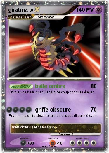 Pokemon giratina