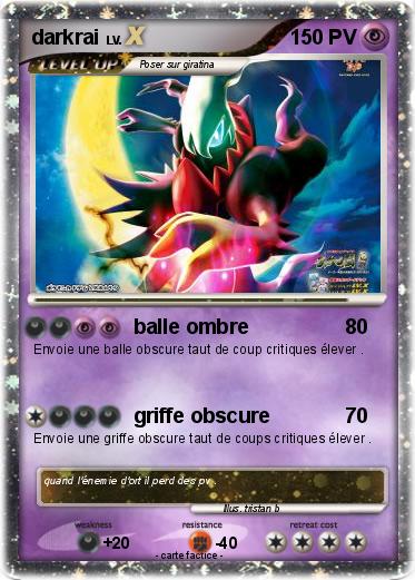 Pokemon darkrai