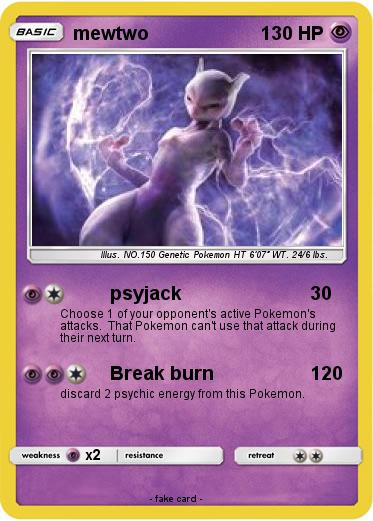 Pokemon mewtwo