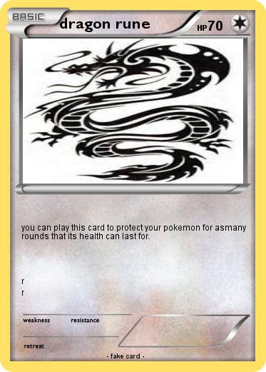 Pokemon dragon rune