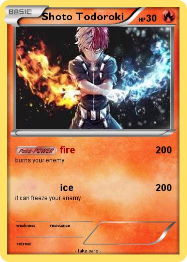 Pokemon Shoto Todoroki