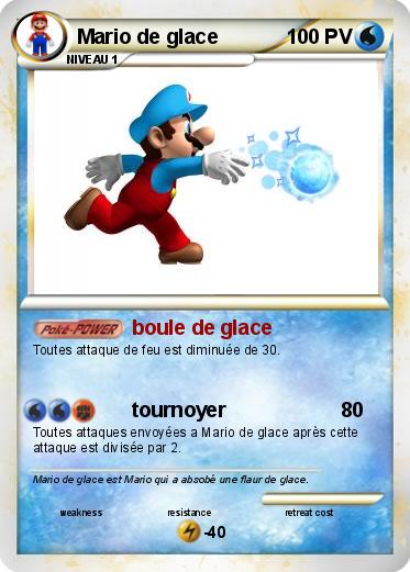 Pokemon Mario de glace