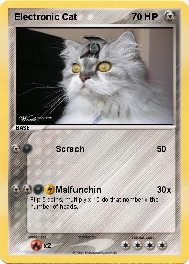 Pokemon Electronic Cat