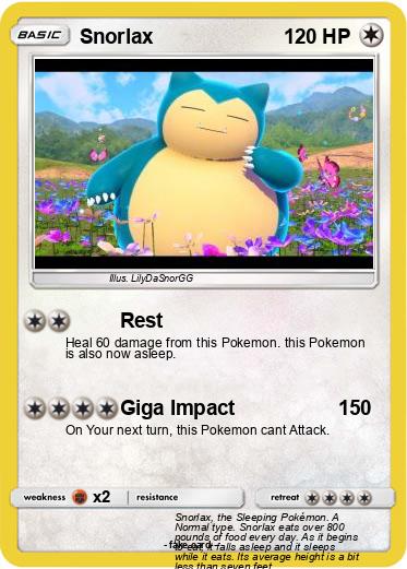 Pokemon Snorlax