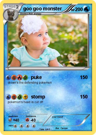 Pokemon goo goo monster