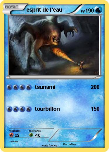 Pokemon esprit de l'eau