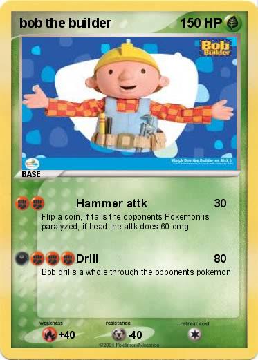 Pokemon bob the builder