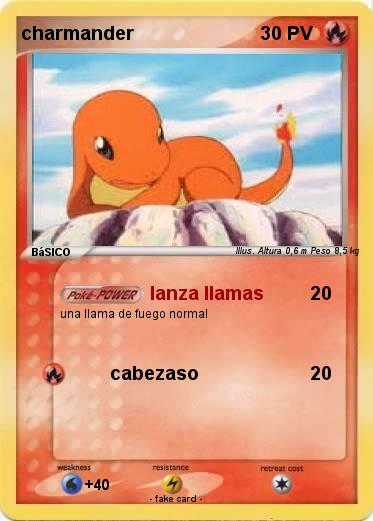 Pokemon charmander