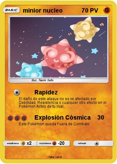 Pokemon minior nucleo