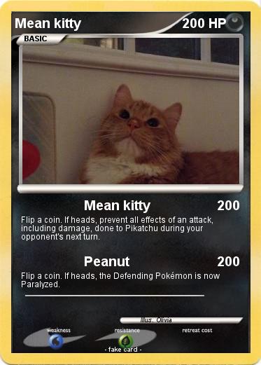 Pokemon Mean kitty