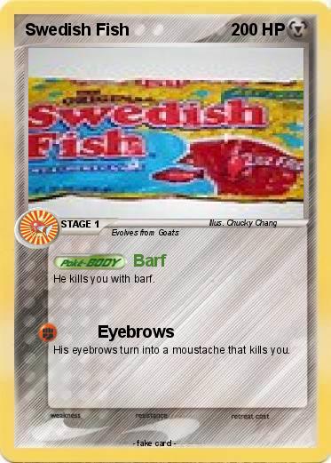 Pokemon Swedish Fish