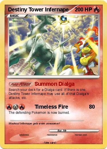 Pokemon Destiny Tower Infernape