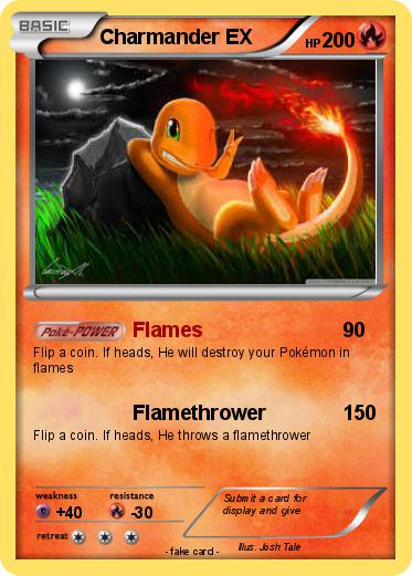Pokemon Charmander EX