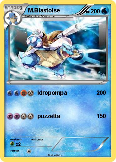 Pokemon M.Blastoise