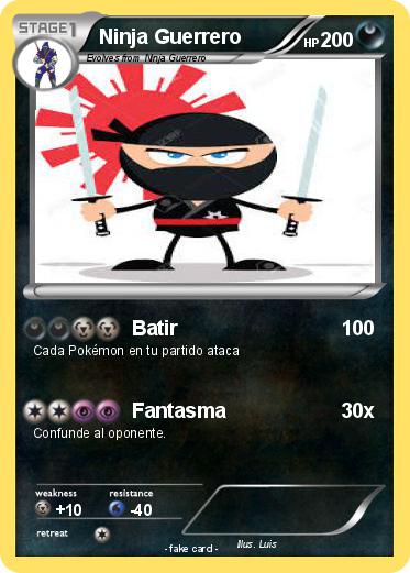 Pokemon Ninja Guerrero