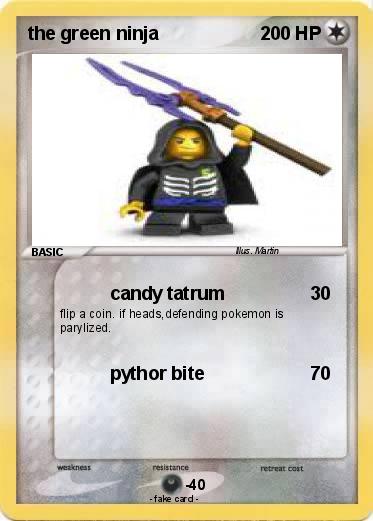 Pokemon the green ninja