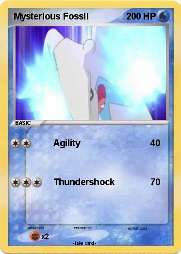 Pokemon Mysterious Fossil