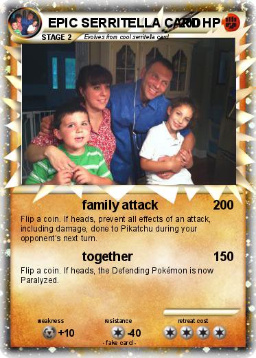 Pokemon EPIC SERRITELLA CARD