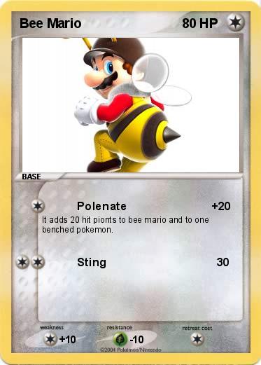 Pokemon Bee Mario