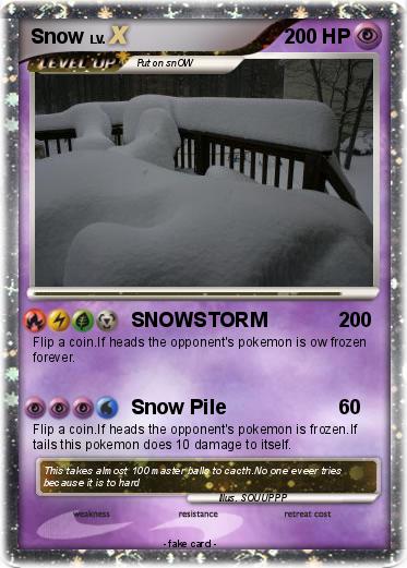 Pokemon Snow