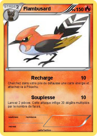 Pokemon Flambusard