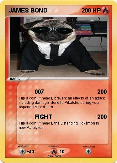 Pokemon JAMES BOND
