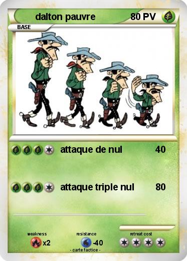 Pokemon dalton pauvre