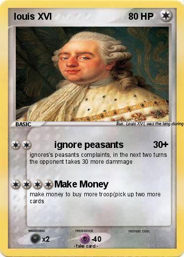 Pokemon louis XVI