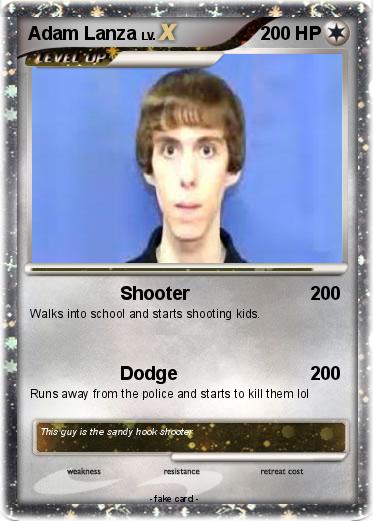 Pokemon Adam Lanza