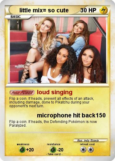 Pokemon little mix= so cute