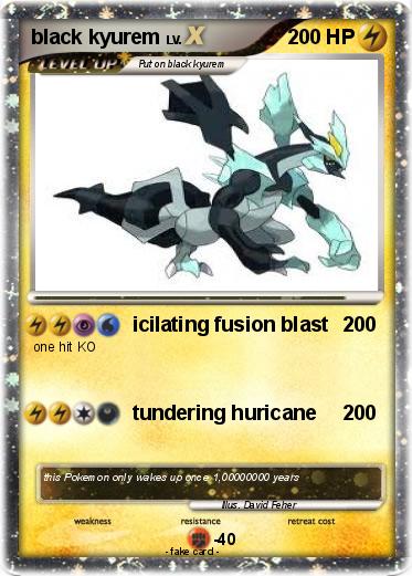 Pokemon black kyurem