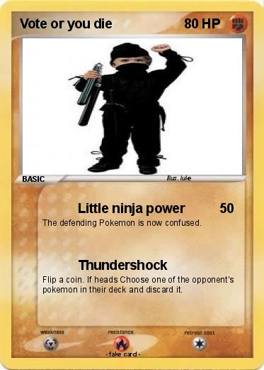 Pokemon Vote or you die