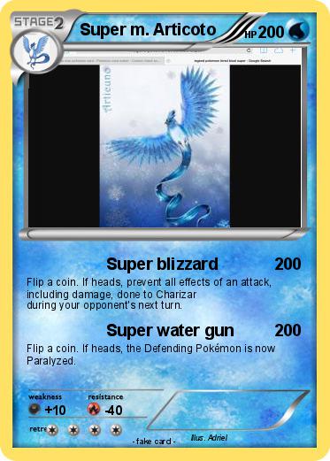 Pokemon Super m. Articoto