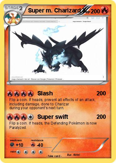 Pokemon Super m. Charizard X