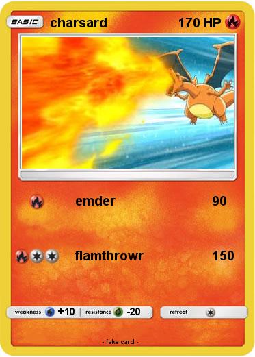 Pokemon charsard