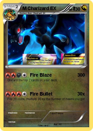 Pokemon M Charizard EX             2