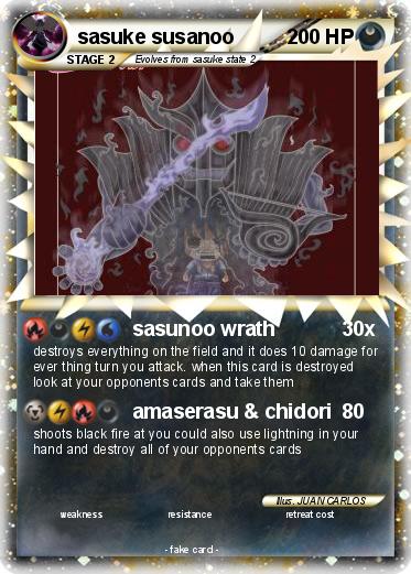 Pokemon sasuke susanoo