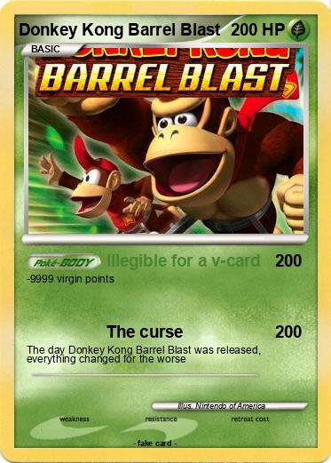 Pokemon Donkey Kong Barrel Blast