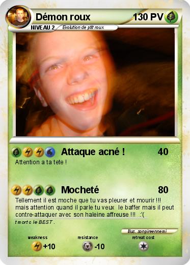 Pokemon Démon roux