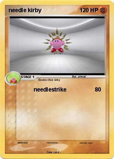 Pokemon needle kirby